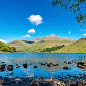 Mountain view from Wast Water Lake District