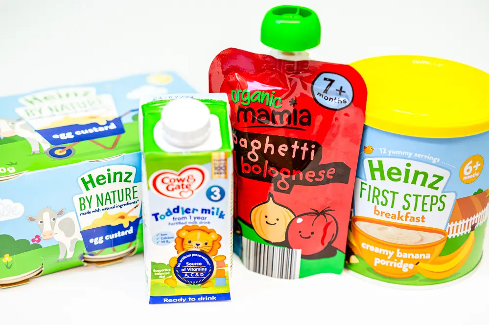 Baby food packages