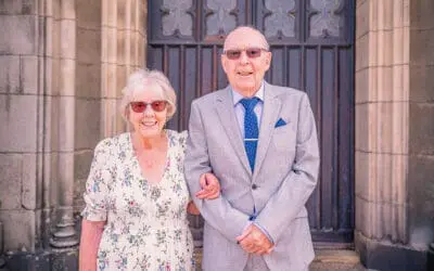 70th Wedding Vow Renewal at St Peter’s Church, Ashton-under-Lyne | Denis & Patricia