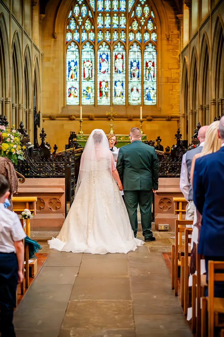 Manchester wedding photography gallery showcasing a wedding ceremony at a church in Greater Manchester