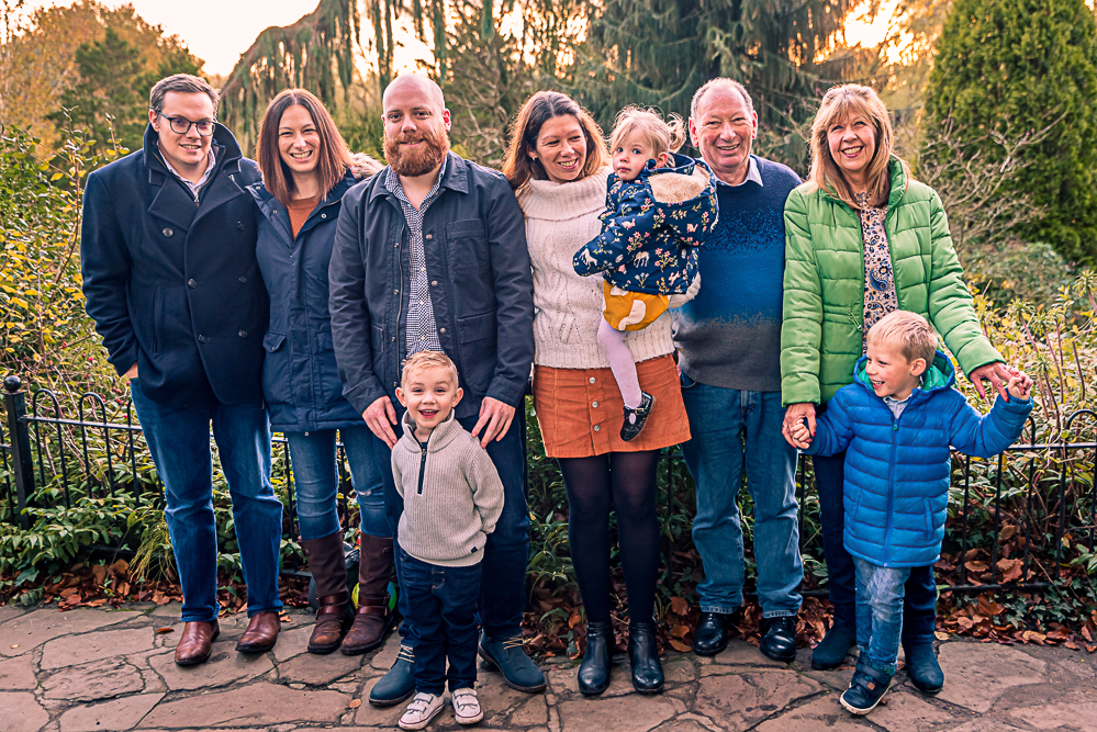 Autumn Family portrait Didsbury family photographer