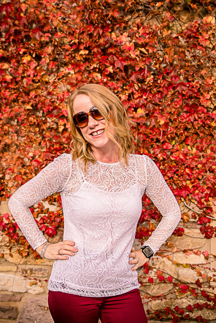 Outdoor Personal Brand Portrait of womanl