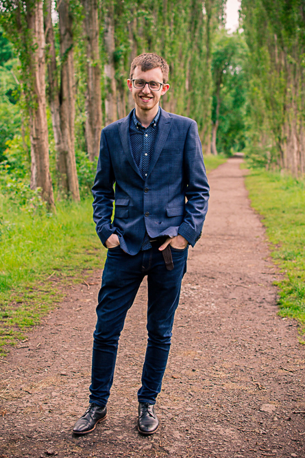 Outdoor Personal Brand Portrait of young Man