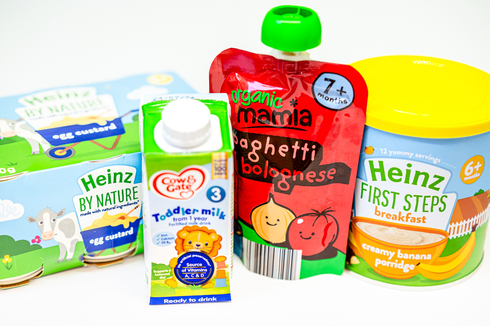 Baby food packages