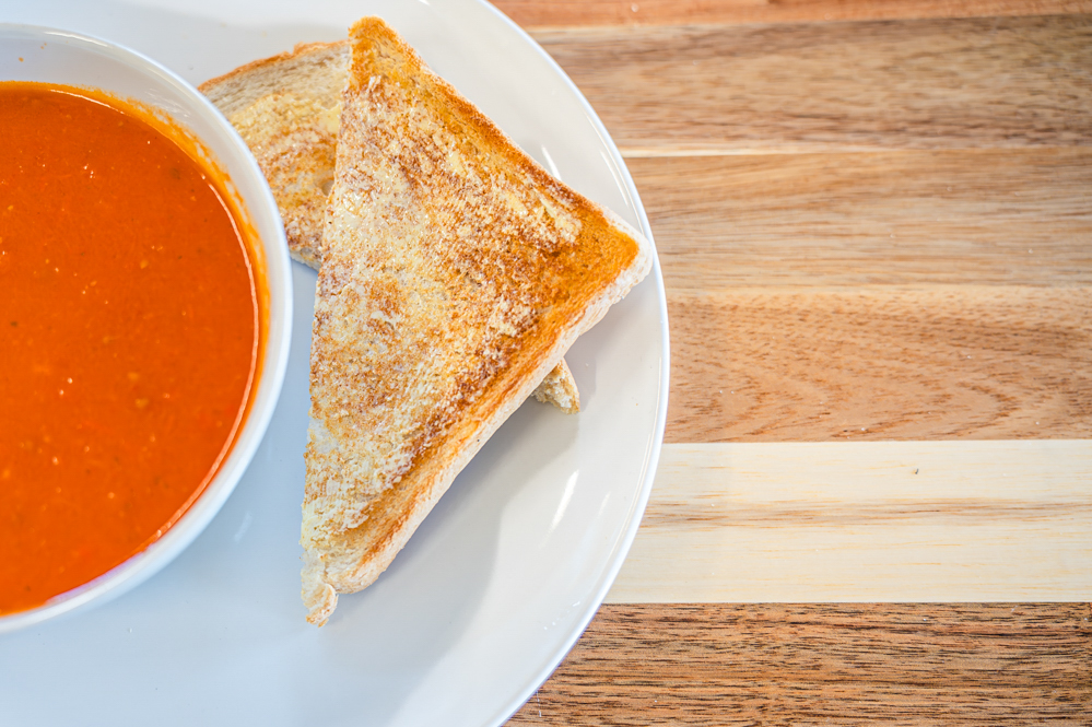Tomato Soup and Toast