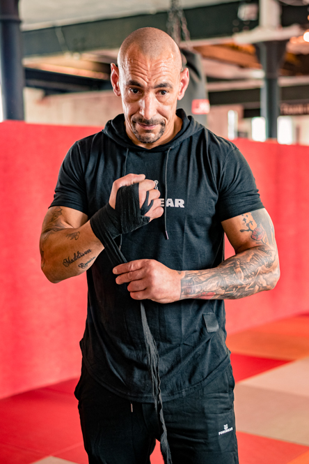 Personal Branding Photography of Man strapping hand