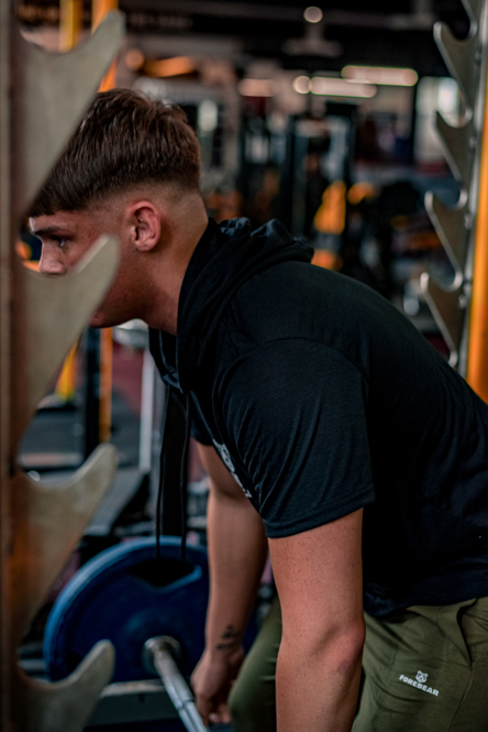 Man weight lifting