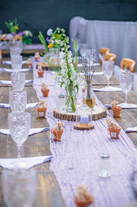 Wedding table decorations