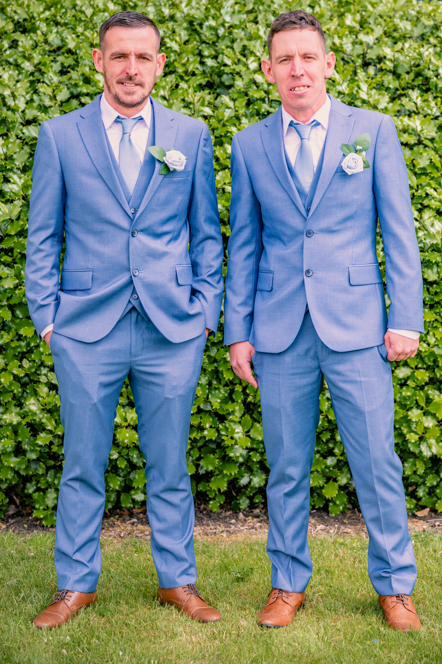 Groom and best man
