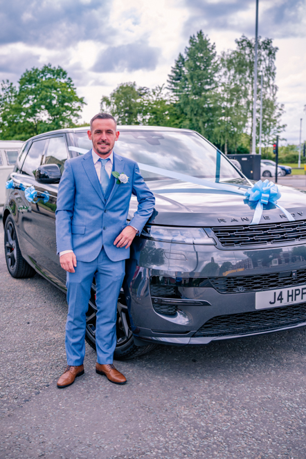 Bury registry office wedding photographer captures Aaron and Lauren's ceremony at Bury Town Hall, Greater Manchester